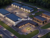 Вид территории. Сухой склад (+18) Склад Придорожный Новосибирская обл, Новосибирский р-н, село Верх-Тула, ул Дорожная, 9, 24 000 м2 фото 3